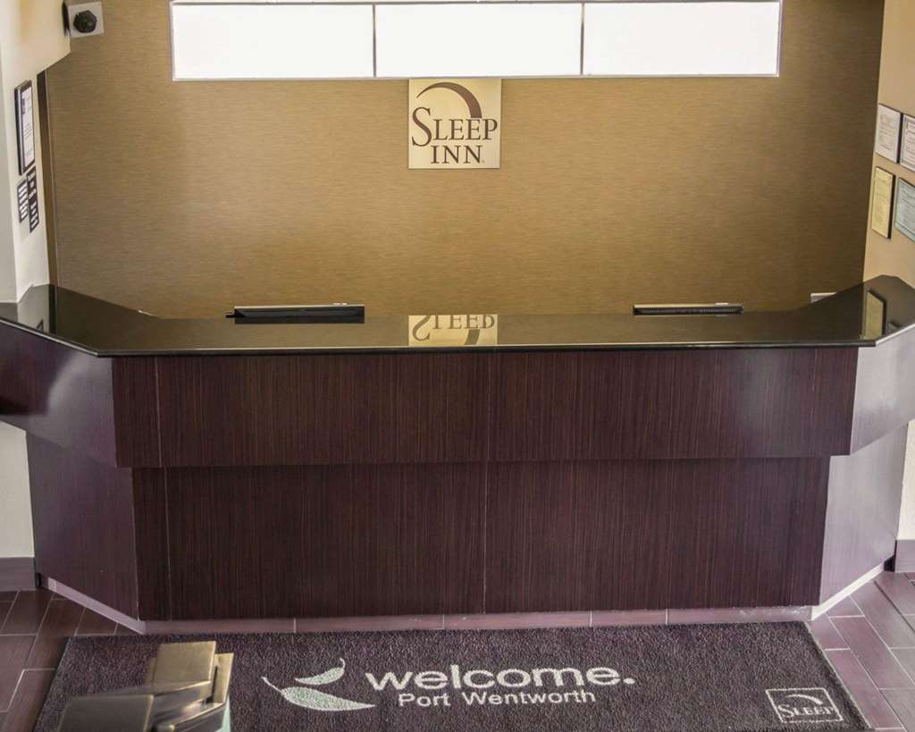 Sleep Inn I-95 North Savannah Port Wentworth Interior foto